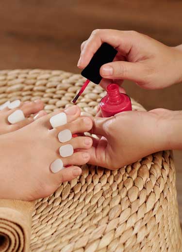 normal pedicure